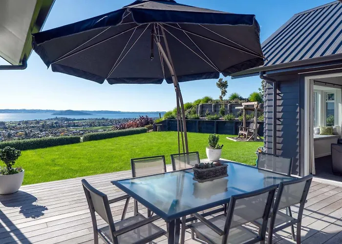 Ferienhaus Jojo's Lookout - Stunning Views With Rotorua